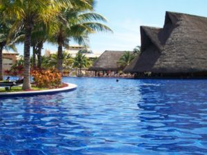 Barcelo Resort Pool Riviera Maya Mexico