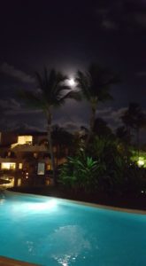 Punta cana resort at night