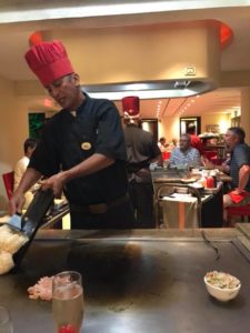 Hibachi at Barcelo Aruba