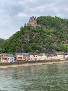 Castle on the Rhine River